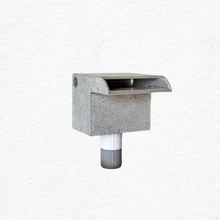 مصب شلال مفتوح -  جداري أو حر