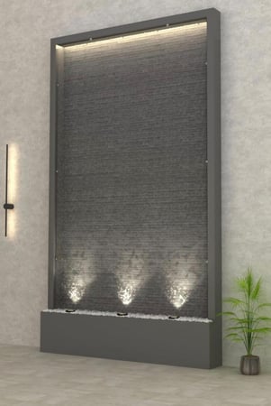 شلال جداري 195 سم طول * 321 سم ارتفاع *25 سم عرض