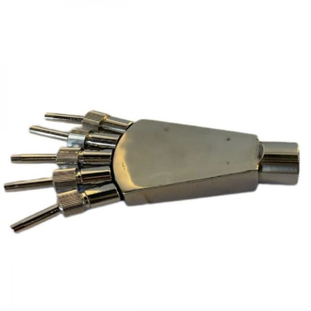 نافورة رغوية شكل يد