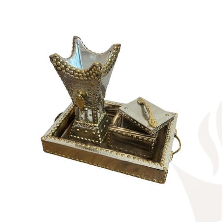 طقم مبخرة حائلية مع الكتابة + التغليف