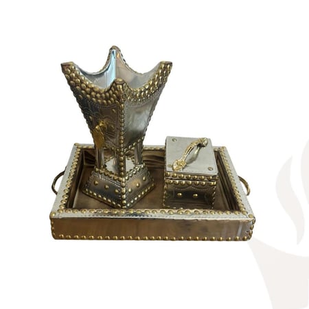 طقم مبخرة حائلية مع الكتابة + التغليف