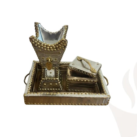 طقم مبخرة حائلية مع الكتابة + التغليف