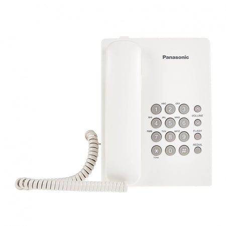 هاتف سلكي أحادي الخط من شركة باناسونيك موديل KX-TS500MX