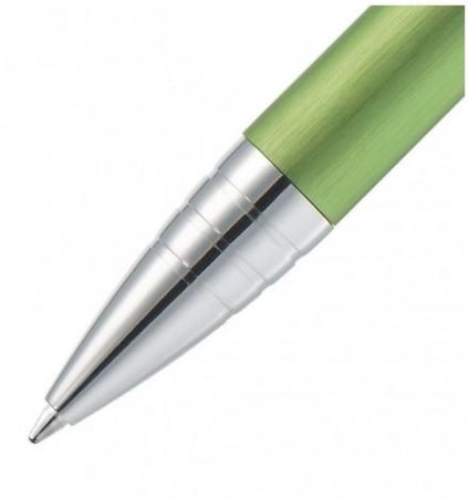 قلم أسود جاف (اللون الخارجي اخضرفاتح )ONLINE