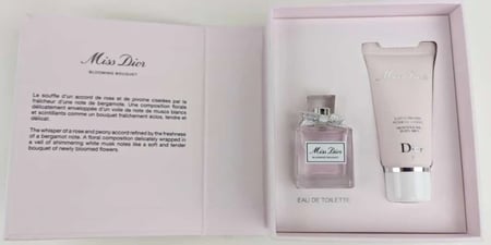 10 بوكس مس ديور الجديد عطر 5مل صب ولوشن 20 مل مع الاكياس والشرايط