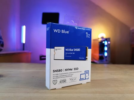 هارد دسك دبليو دي ام دوت تو ازرق-Harddisk WD Blue nvme SSD1 TB