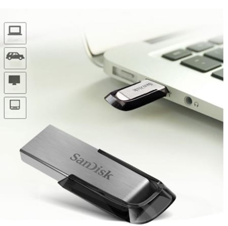 فلاش سان ديسك الترا 512 جيجا يو اس بي3-FLASH SANDISK ULTRA FLAIR USB3