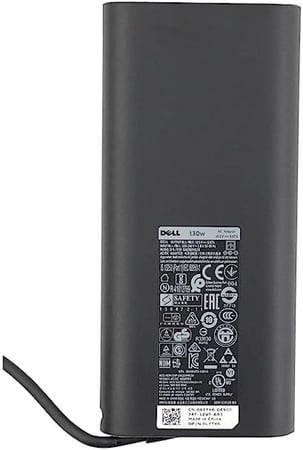 شاحن ديل تايب سي Dell Laptop Adapter  Tupe C 130W 5V/9V/15V/20V - 1A/6.5A