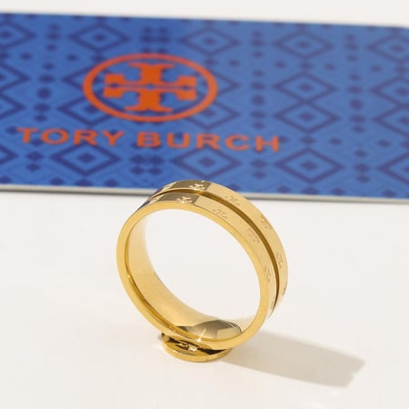 خاتم توري بورش مطلي ذهـب