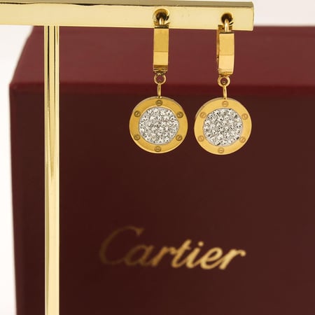 حلق كارتير مطلي ذهب