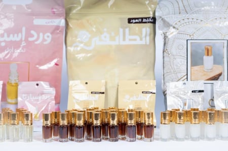عود توزيعات هدايا رمضان عطور دهن مناسبات مخلط ورد مسك