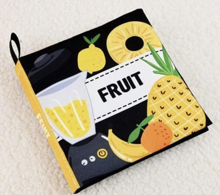 كتابي الأول  ( كتيب قماشي للمواليد)