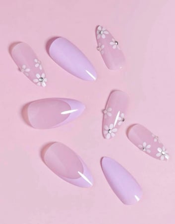 اظافر صناعية 24 قطعه