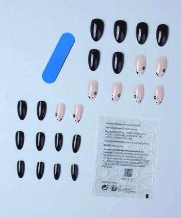 اظافر صناعيه 24 قطعه