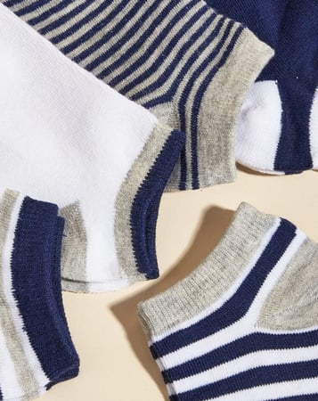 5 ازواج جوارب متعددة الالوان