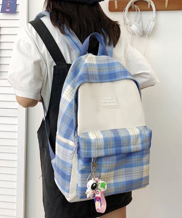 حقيبة ظهر ازرق