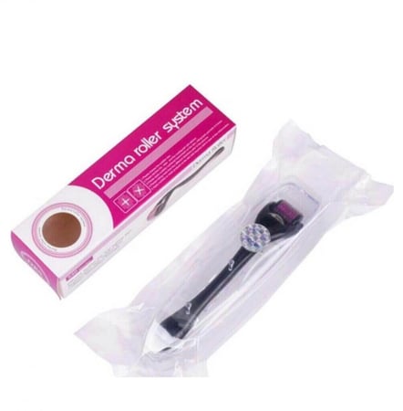 ديرما رولر للشعر و للوجه و للجسم بأحجام مختلفة إبر للعناية بالبشرة
