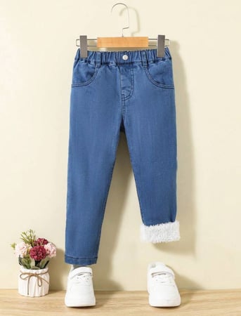 بنطلون جينز اطفال ثقيل