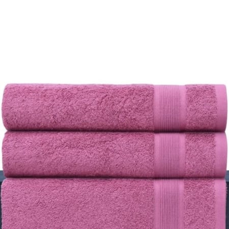 منشفة حمام كبيرة من القطن المصري- 90×172