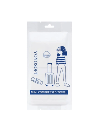 منشفة مضغوطة للاستعمال الواحد 8 حبه 30*24