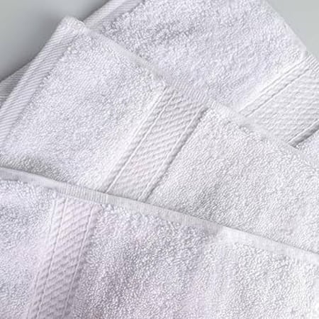 منشفة حمام كبيرة من القطن المصري- 90×172