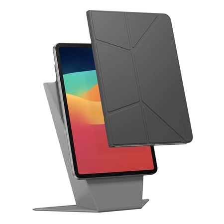 اميزنق ثينق كفر مات برو ماق مع ستاند للايباد اير 6 _ 10.9/ 11 وايباد 11 برو اسود