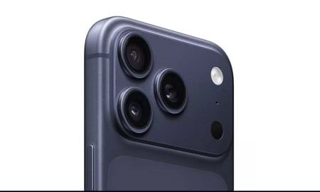 أبل أيفون 17 برو ماكس، 5 جي، 6.9 بوصة، 512جيجا، أزرق