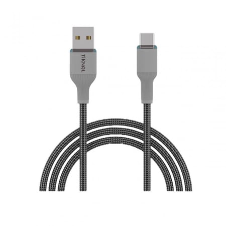 تكنل كابل شحن  1.2 TYPE-Cمتر - شحن سريع، متين ومضاد للتشابك