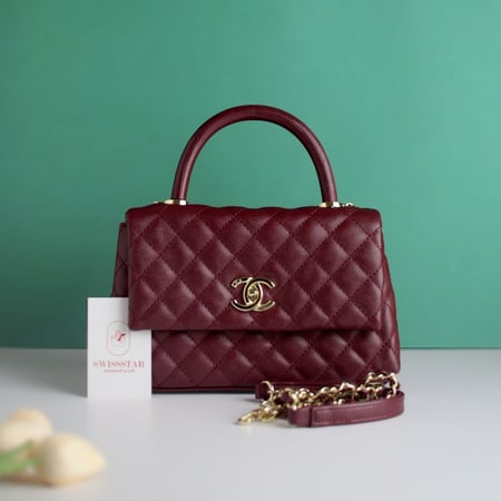 شنطة شانيل كوكو هاند باق لارج C112