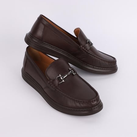 حذاء كاجول Dress فلات جلد بقر طبيعي (391T)