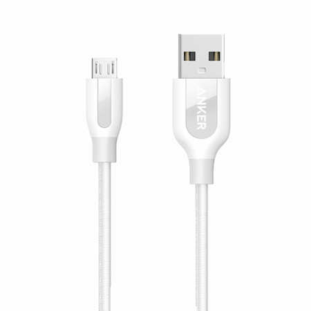 انكر باورلاين بلس سلك مايكرو USB بطول 90 سم