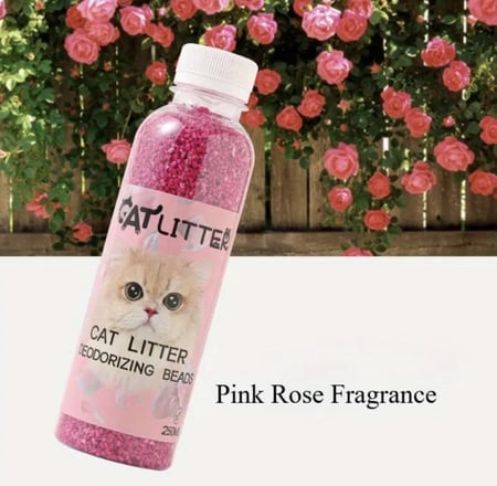 حبيبات العطور المنعشة لازالة رائحة الرمل برائحة الورد