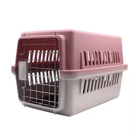 قفص تنقل للقطط والجراء بعدة اللوان