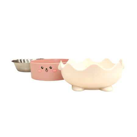 صحن طعام ستاليس للقطط والجراء