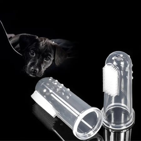 فرشاة تنظيف الاسنان للقطط والكلاب سهلة الاستخدام