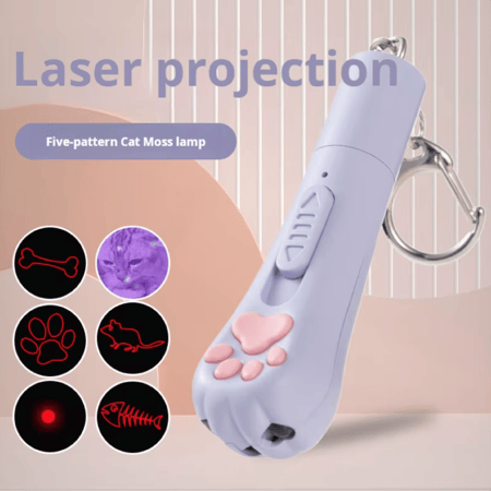 لعبة ليزر بأشكال نور مختلفة قابل للشحن USB