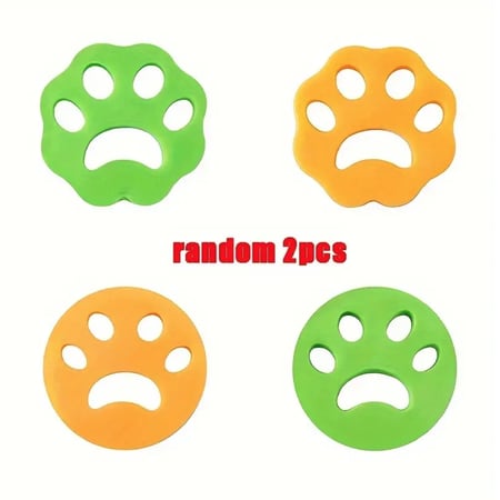 بت شو قطع سليكون لازالة شعر الحيوانات الاليفة من الملابس  (2قطعة)