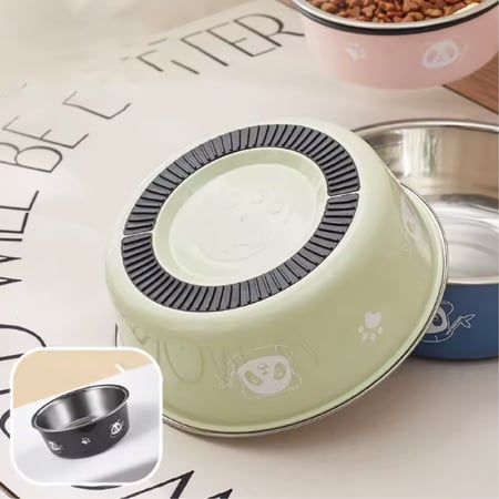 صحن ستاليس برسمة دب الباندا بعدة الوان