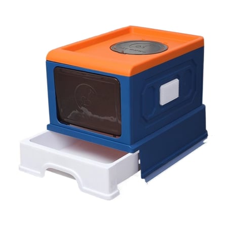 ليتر بوكس مغلق بدرج بعدة اللوان