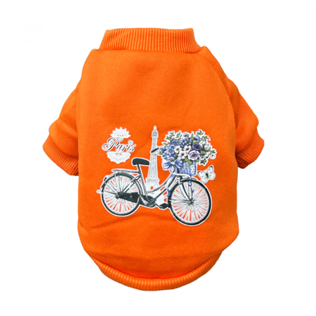 ملابس للقطط والجراء جميع المقاسات لون برتقالي  @ - بت شو