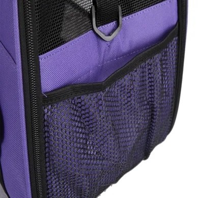 حقيبة للحيوانات الالليفة اللون ازرق