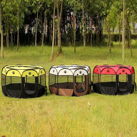 خيمة وبيت للقطط والكلاب قابلة للطي مقاس (72 طول *72 عرض *45 ارتفاع)