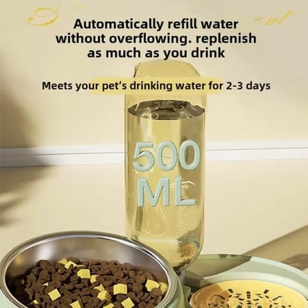 مشربية ومآكلية للقطط والجراء بشكل انيق