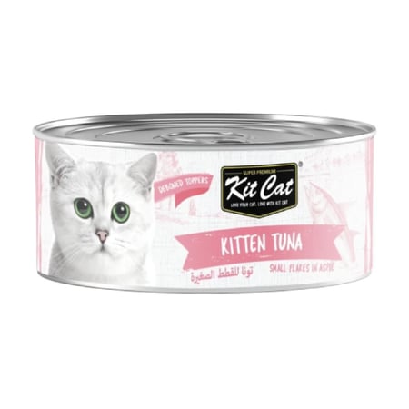 كت كات مجموعة معلبات طعام رطب للقطط الصغيرة تونا بالجيلي (6×50 جرام )