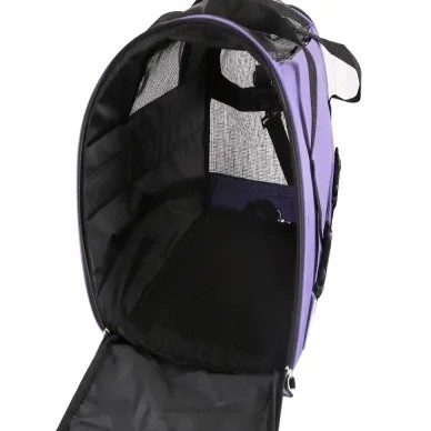 حقيبة للحيوانات الالليفة اللون ازرق