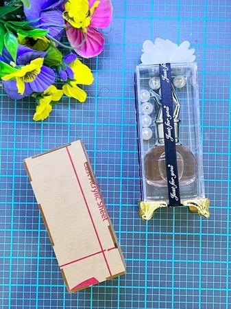 درزن بوكس اكريلك شفاف 12*5.6 سم