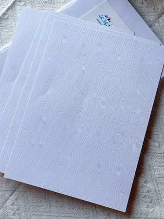 ورق برستول فاخر مموج 240 جرام A4