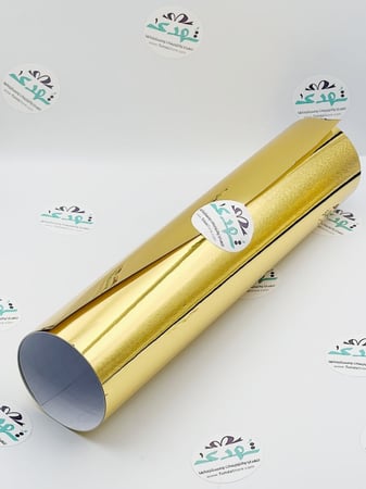 فينيل ذهبي مرايا صيني (متر * 30.5 سم)