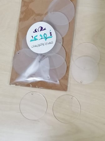 درزن اكريلك شفاف 4.5سم