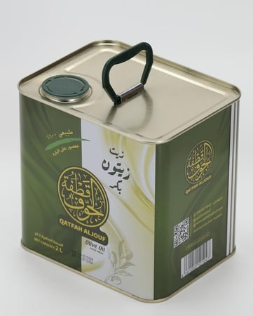 زيت زيتون 2 لتر بكر عصرة أولى على البارد